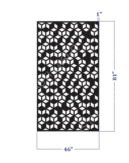 Geometric Designs CNC Laser Cutting Design - G-036.jpeg - Sasti Laser Namakkal
